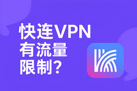 快连VPN限制流量吗？套餐流量政策与网速管理全解析