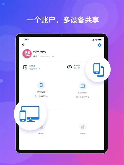 快连vpn适合多种设备场景