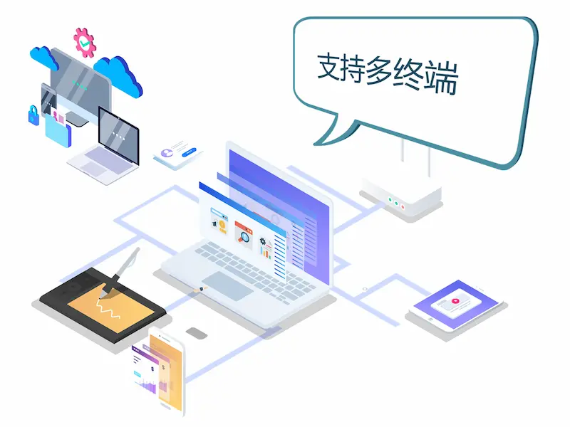 多平台支持，设备灵活