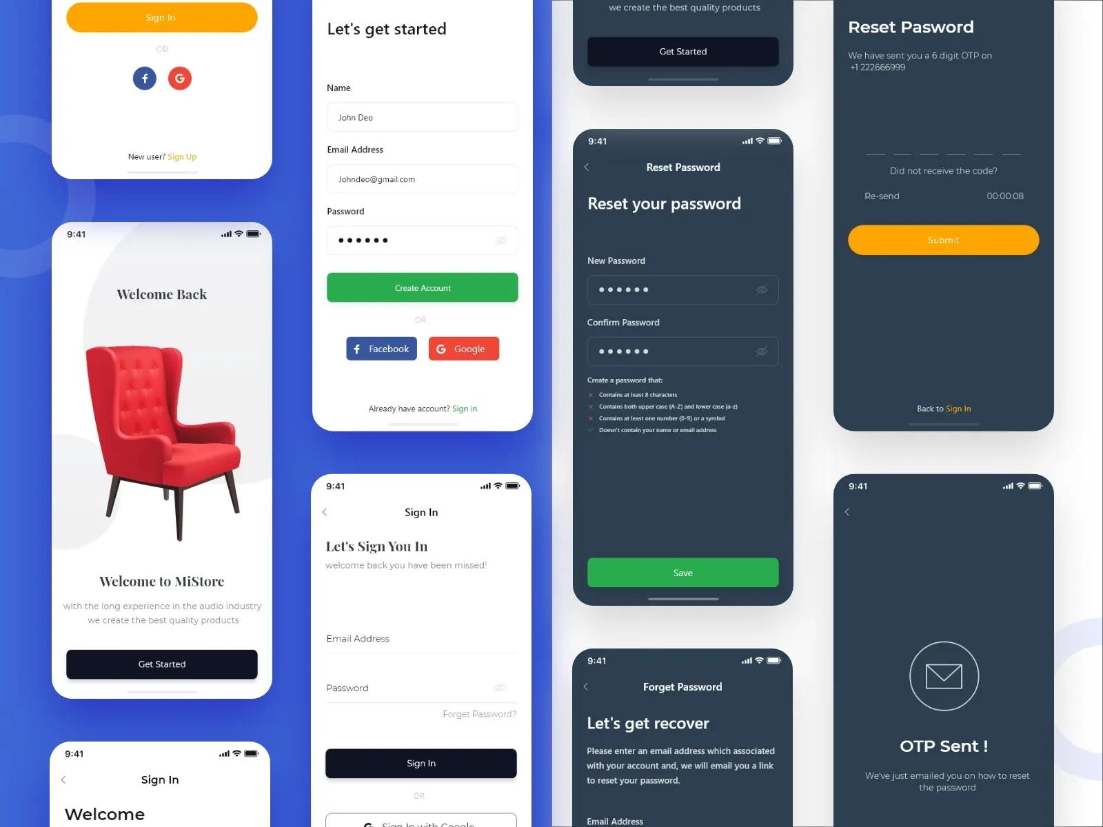 信息填写与实时校验